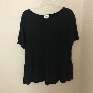 OLD NAVY Peplum top